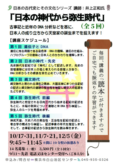 古代史チラシ画像